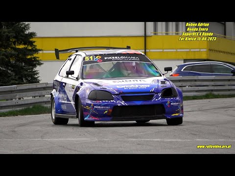 Bęben Adrian - Honda Evora - SuperOES 4 Runda Tor Kielce 15-04-2023