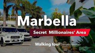 Marbella Walking Tour 🇪🇸 Secret Millionaires’ Area - Puente Romano | Winter Weat