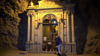 Bajo el CERRO de REAL DE CATORCE encontramos esta MISTERIOSA iglesia - ALMA Coronel