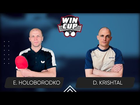 09:00 Evhenii Holoborodko - Dmytro Kryshtal West 1 WIN CUP 21.02.2024 | TABLE TENNIS WINCUP