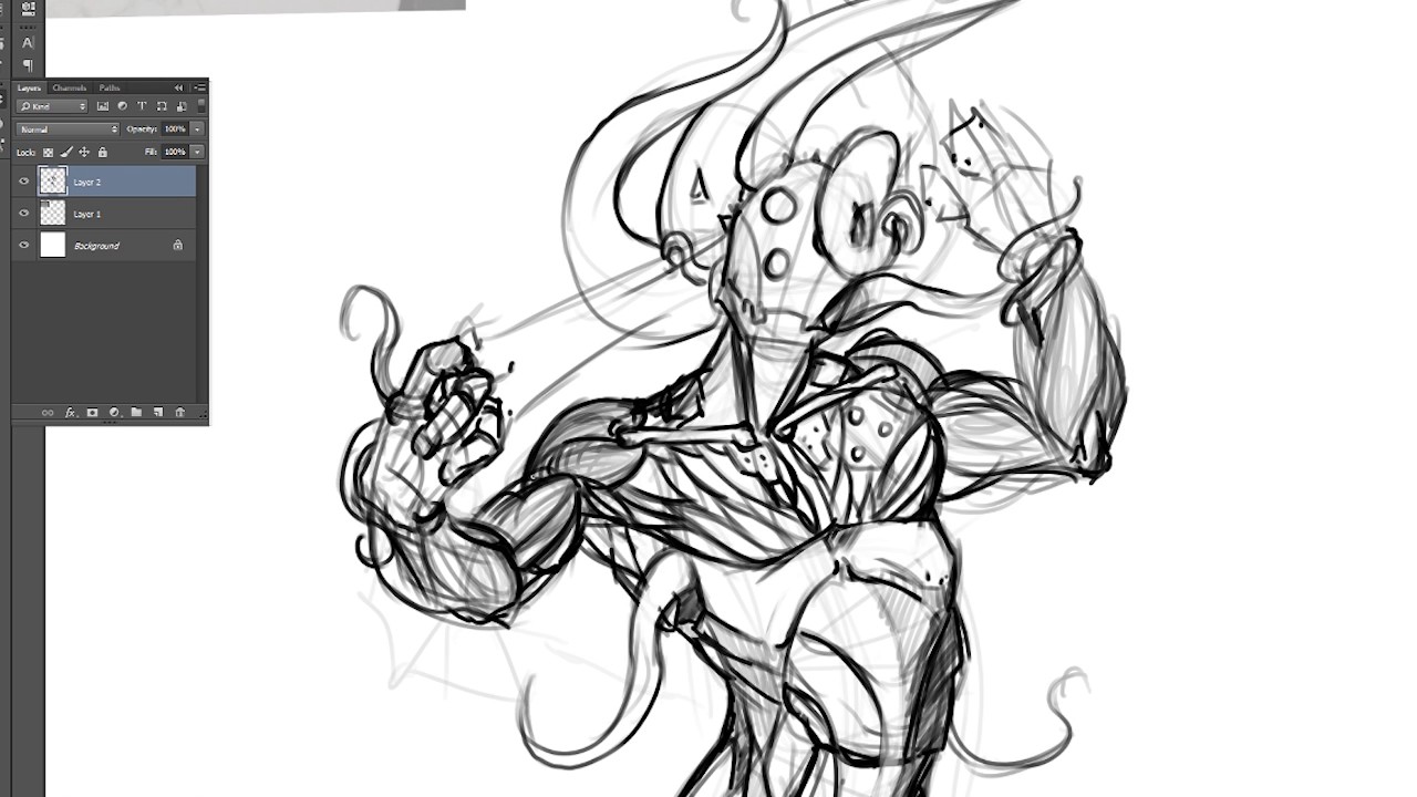 Biological Computer Virus Daily Sketch Nov 15