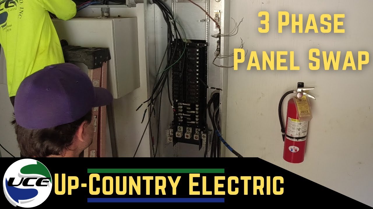 3 Phase 400 Amp Panel Replacement And Rewire #electrician #electrical #repair