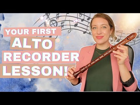 Your First ALTO/TREBLE Recorder Lesson! | Team Recorder for Beginners