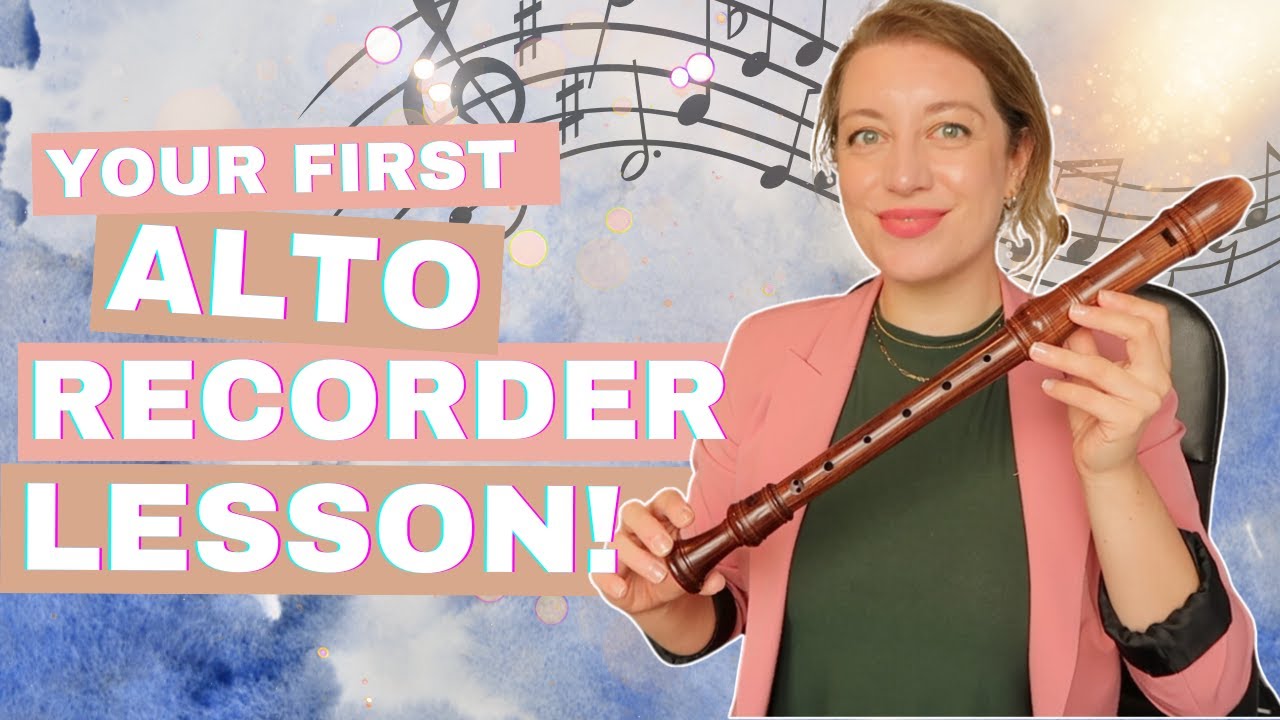 Your First ALTO/TREBLE Recorder Lesson! | Team Recorder for Beginners