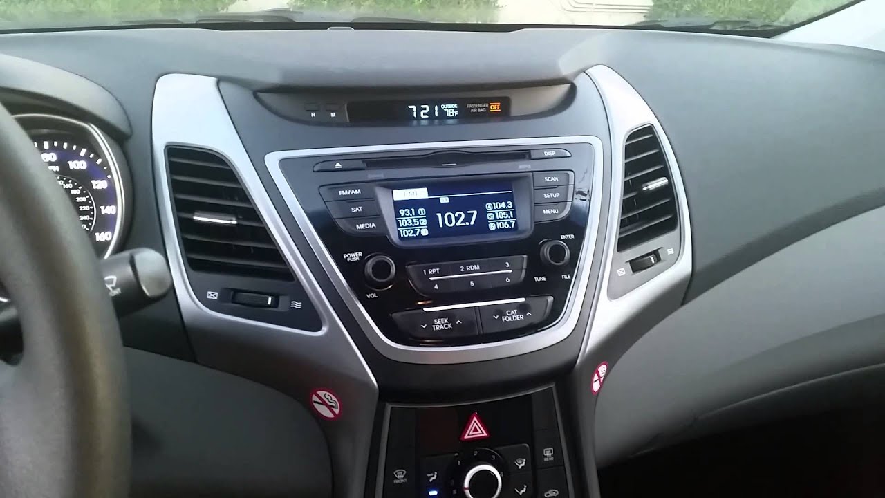 2015 Hyundai Elantra SE Start Up/Tour