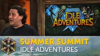 New RuneScape mobile game - RuneScape: Idle Adventures - Summer Summit 2016