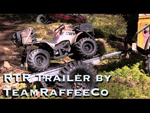 RC CWR TeamRaffee Co. trailer trail run with RC4WD Gelande 2