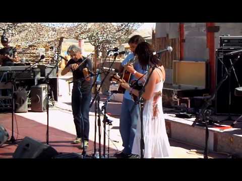 Darol Anger, Scott Law, Sharon Gilchrist @ Joshua Tree Roots Music Festival 10-10-10