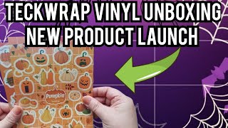 Teckwrap Craft Vinyl and *MORE* unboxing and spooky creation
