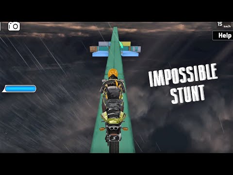 Impossible Bike Stunt 3D Level 11-15