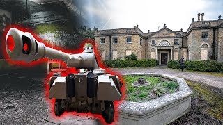 FOUND a TANK In Abandoned Mansion UNDERGROUND Basement