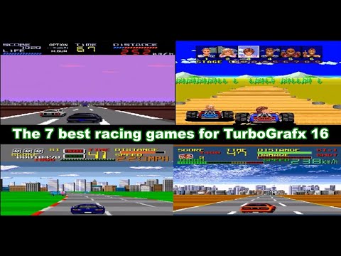 The 7 best racing games for TurboGrafx 16