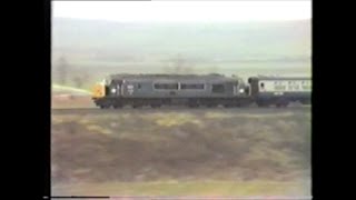 preview picture of video 'Trains In The 1980's   Harringworth Viaduct & Kettering Spring 1988'