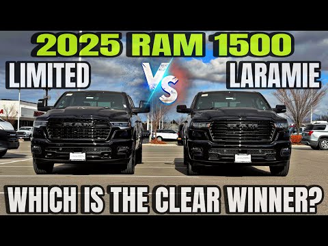 2025 RAM 1500 Limited VS Laramie: Which Truck Is The Better Buy?