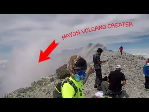 Climbing Mayon Volcano Crater