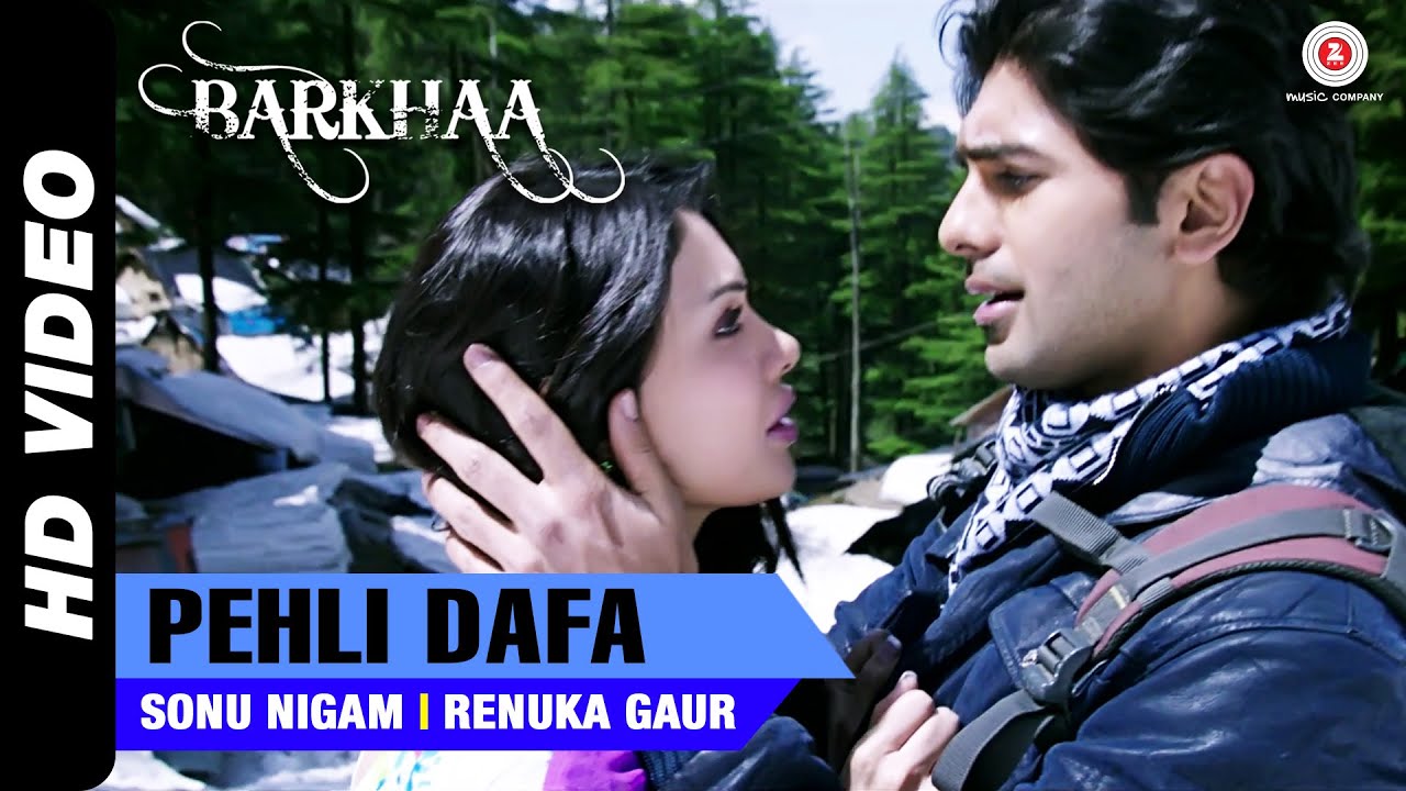 Pehli Dafa Lyrics  | Barkhaa | Sara Loren & Taaha Shah | Sonu Nigam, Renuka Gaur | Amjad Nadeem