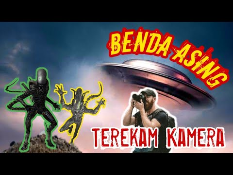 Penampakan benda asing terbang (ufo) diatas bukit