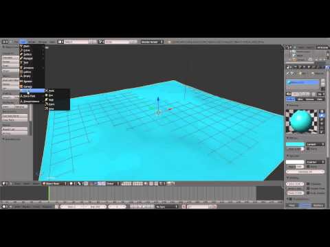 Blender 2.6 Tutorials - Water