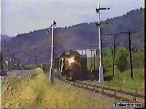 Classic Railroad Series 741 - SP 7415 West on Siskiyou Line August 3, 1989.