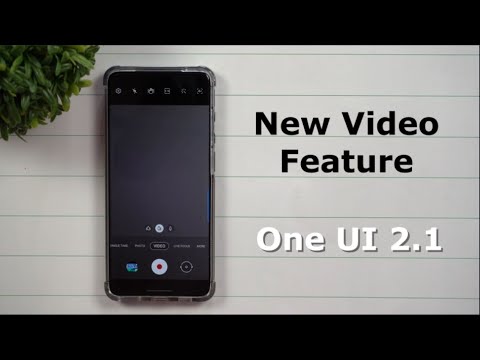 Finally! My Favorite New Feature When Recording Videos - One UI 2.1