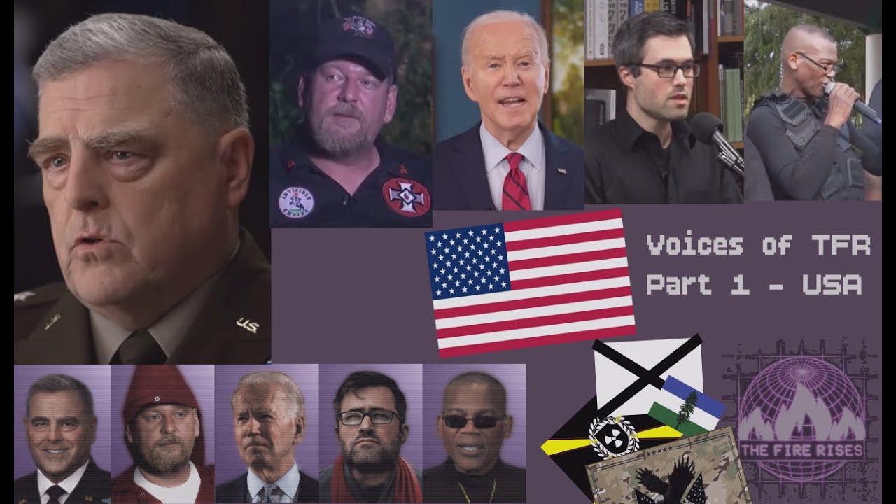 Voices of TFR  Part 1:USA. Voices of leaders & warlords of USA in The Fire Rises.