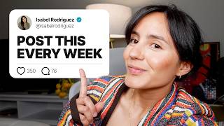 Use this weekly social media content plan (and save tons of time)