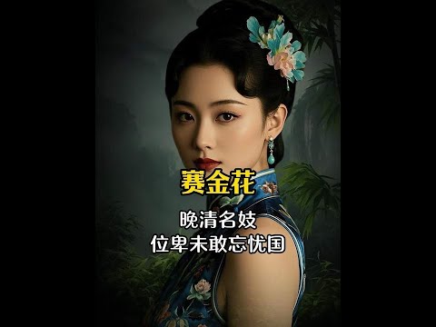 她是晚晴名妓，三次从妓又三次从良，但是仅凭一句话救下全北京城百姓，甚至还救过慈溪太后！