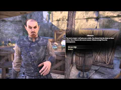Lets play ESO: Aldmeri Dominion EP2 "Joining the Veiled Heritance"