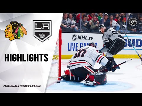 NHL Highlights | Blackhawks @ Kings 11/02/19