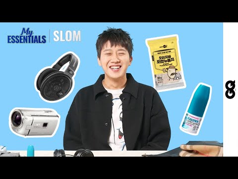 [마이에센셜] 프로듀서 슬롬이 '쇼미더머니 11' 촬영장에 필수로 들고가는 아이템은? (SMTM 11, BURBERRY, SENNHEISER, VIVIEN WESTWOOD)