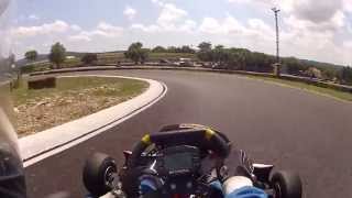 preview picture of video 'Kart KZ125 Lavilledieu 16/06/2013'