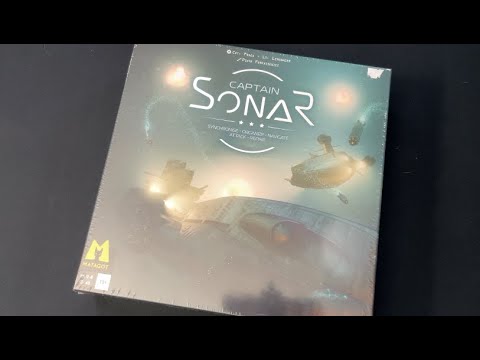 The Discriminating Gamer: Captain Sonar unboxing with Ray