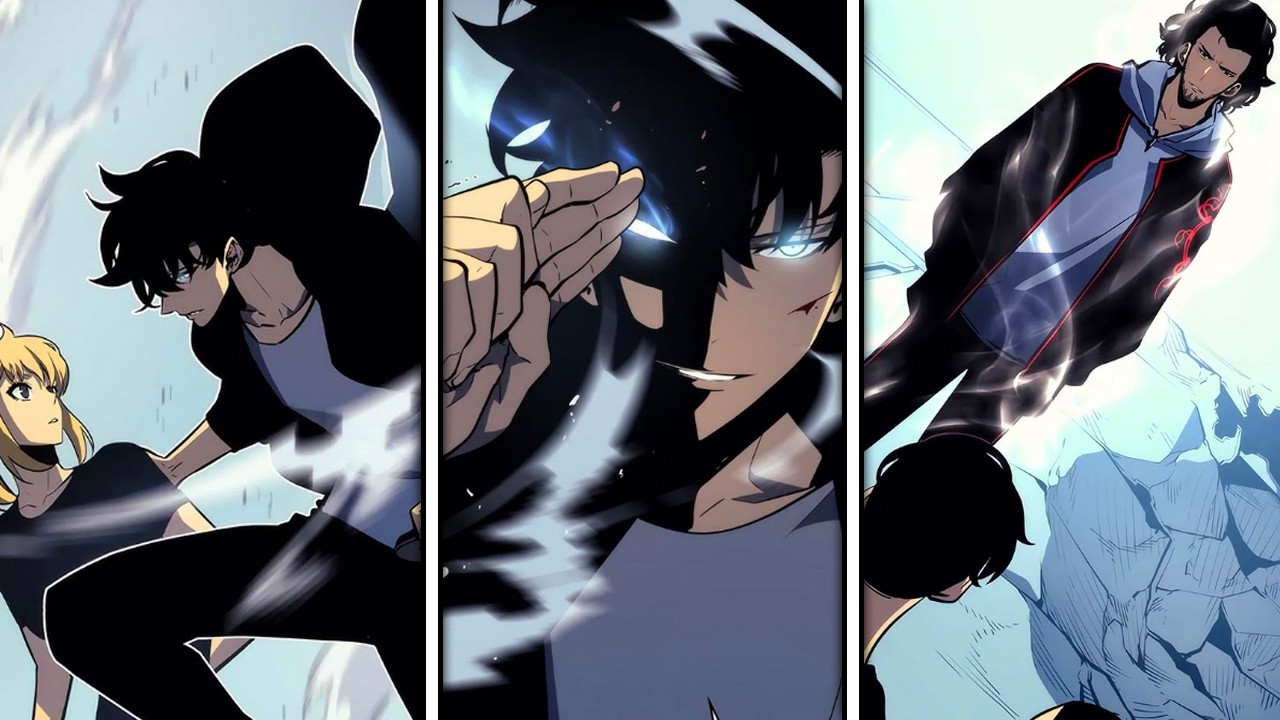 SOLO LEVELING O FILME: CAÇADORES RANK S do JAPÃO vs CAÇADORES RANK S da COREIA! BATALHA COMPLETA