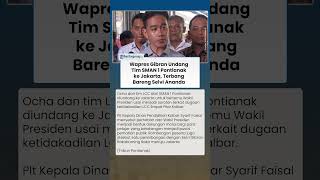 Wapres Gibran Undang Tim SMAN 1 Pontianak ke Jakarta, Terbang Bareng Selvi Ananda