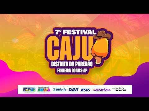 🔴 AO VIVO | CARABAO NO 7º FESTIVAL DO CAJU | SÁBADO 01/11 - PARTE 02