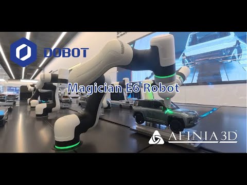 Dobot Magician E6 6-Axis Robot in Action