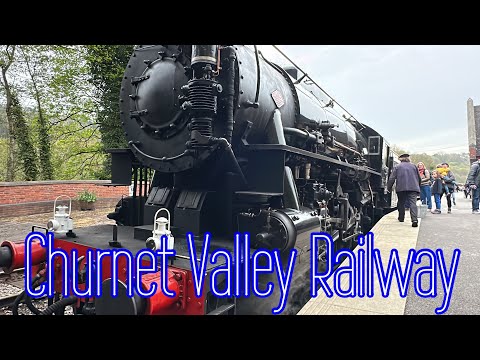 Churnet Valley Railway Froghall Station - Watching the Steam train depart at 10.30am