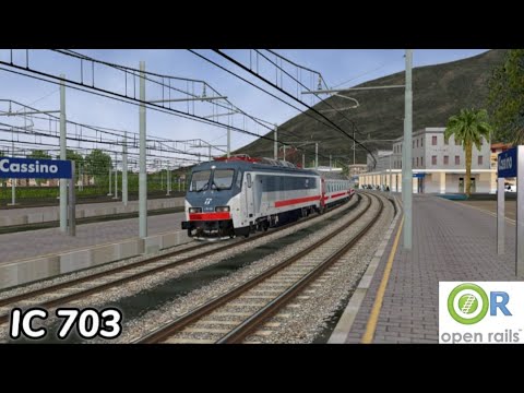 IC 703 Roma Termini - Bari Centrale / tratta da Roma a Frosinone (PARTE 1)