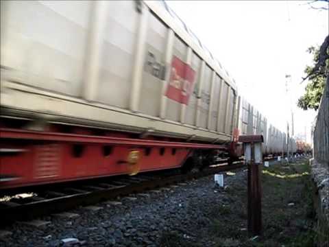 IC 550 + IC 727 + E190.004 - Transiti veloci a Minturno Scauri