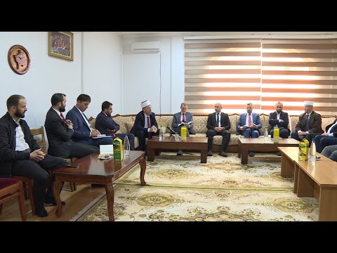 Myftiu, Naim ef. Tërnava, viziton Këshillin e Bashkësisë Islame në Prishtinë dhe Podujevë