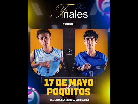 C.A. 17 de Mayo BBC vs Poquitos Final Clausura Masculino Divisional H LIVOSUR 2025