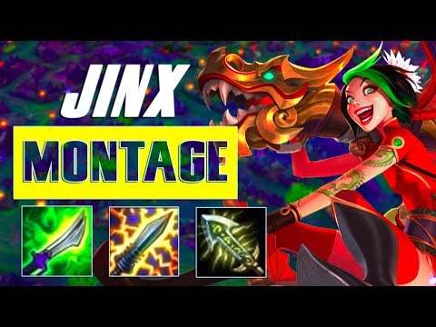 Jinx Montage #49 - Best Jinx Plays - Pentakill