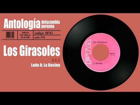 LOS GIRASOLES - La bocina / Disco de Vinilo 45RPM | Cumbia