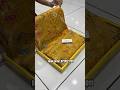 A Very Beautiful Pure Dola Silk Yellow Colour Sarees Trending Youtube Instagram Fashion Short