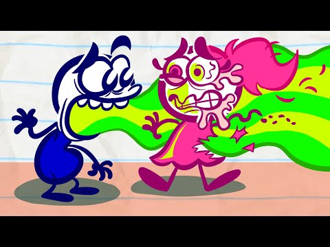 Pencilmate's Mighty MUSIC! | Animated Cartoons Characters | Animated Short Films | Pencilmation