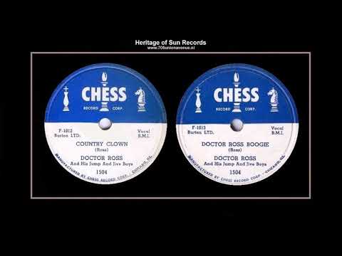 (1952) Chess 1504 ''Country Clown'' b/w ''Doctor Ross Boogie'' Doctor Ross