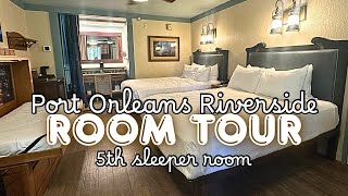 Disney’s Most Affordable 5-Person Room! | Port Orleans Riverside 5th Sleeper Room Tour