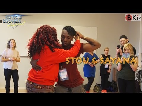 SWEDEN KIZOMBA FESTIVAL 2018: SAYANA & STOU - semba workshop.