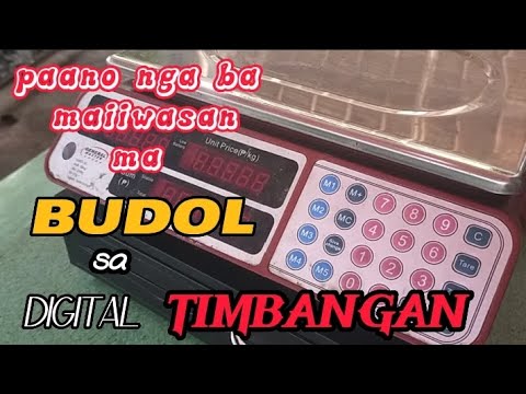 tips para I was BUDOL sa TIMBANGAN (digital)