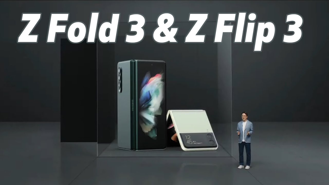 Samsung Galaxy Z Fold 3 & Z Flip 3 Event in 5 minutes